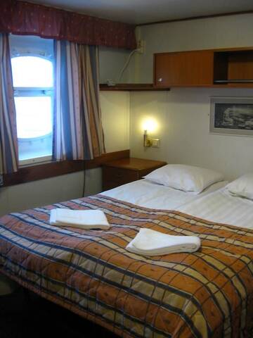 Фото номера Стандартный двухместный номер с 1 кроватью Хостелы Laivahostel S/S Bore г. Турку 3