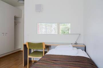 Фото номера Двухместный номер с 2 отдельными кроватями Хостелы Hostel Linnasmäki г. Турку 6