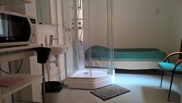 Фото номера Стандартный одноместный номер с душем Гостевой дом Brahe Ensuite г. Турку 3