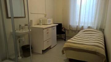 Фото номера Стандартный одноместный номер с душем Гостевой дом Brahe Ensuite г. Турку 6