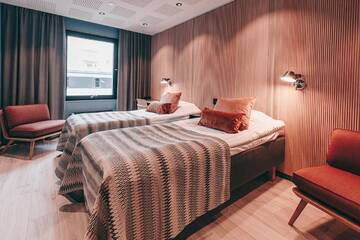 Фото номера Двухместный номер с 2 отдельными кроватями Отель Centro Hotel Turku г. Турку 8